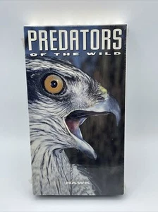 NEW SEALED VHS - HAWK Time Life Video - Predators of the Wild 1993 WATERMARK - Picture 1 of 12