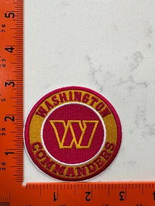 Washington Commanders Embroidered Iron-On Patch Football Badge Applique - Picture 1 of 1