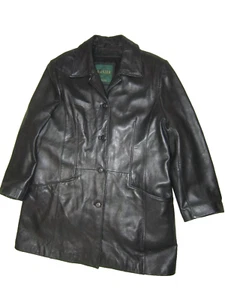 Vtg Danier Leather Coat ~ Zip-out ~ Thermolite Liner - Black ~ Sz 2X  CH=46 in - Bild 1 von 10