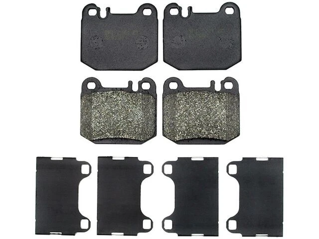 适用于 2000 - 2001 梅赛德斯 ML430 刹车片套件 后 AC Delco 73195MPKH — 第 1/2 张图片