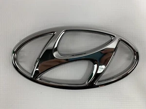 Front Grille Emblem Veloster N 2019-2020-2021 Original Hyundai H Mark Ornament - Foto 1 di 3