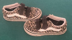 Vans Old Skool Shoes Size 8 Toddler Color Brown Animal Print Animals are Friends - Picture 1 of 6