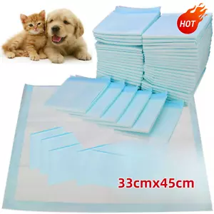 HEAVY DUTY LARGE PUPPY PET TRAINING WEE PEE TOILET PADS PAD FLOOR MATS DOG CAT - Picture 1 of 18