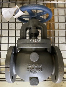 NIBCO F-718-B IBBM Globe Valve 3" Flanged End 125 psi Steam / 200 psi WOG - Picture 1 of 12