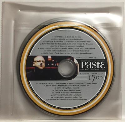 Paste Magazine Sampler Volume 17 Aug/Sept 2005 (CD/DVD,2005,2-Disc) 1st PRESSING - Image 1 of 4