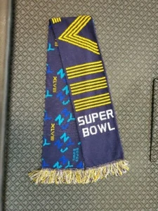 Super Bowl XLVIII Scarf Broncos Vs Seahawks By Forever Collectibles Football NFL - Picture 1 of 12