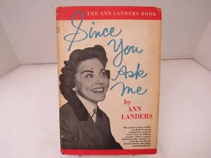 Since You Ask Me Ann Landers Prentice-Hall 1961 1st Edition HCDJ Advice Column - Imagen 1 de 12