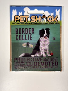 PET SHACK - "BORDER COLLIE" - VINYL STICKER - DOG/PUPPY – SAME DAY UK POSTAGE - Picture 1 of 2