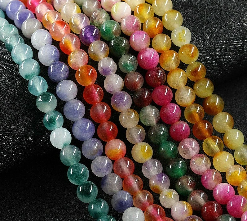 Malay Jade Stein 6mm Kugel Strange 60stk Edelstein Perlen Schmucksteine Wählen  - Bild 1 von 1