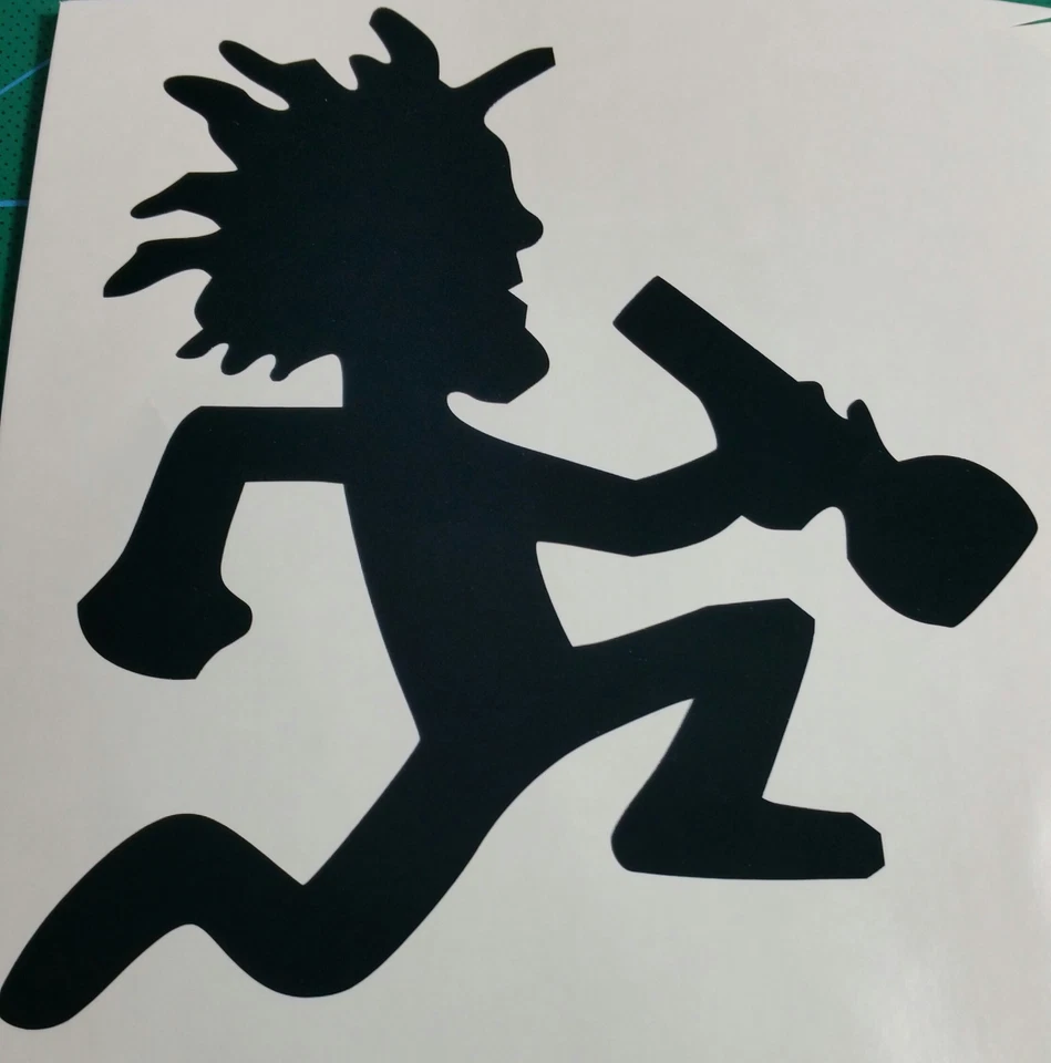 PEGATINA DE VINILO HATCHETMAN CON BONG WEED POT ICP PAYASO LOCO POSSE TWIZTID BLAZE Foto 1 de 2