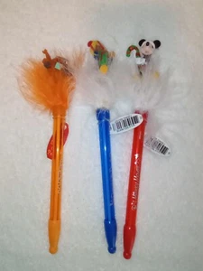 NUEVO Disney Jiggly Plumas Iluminadas Navidad Mickey Navidad Donald & Mater ¡Funciona! - Imagen 1 de 14
