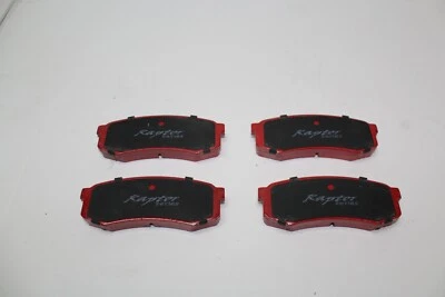 Raptor Series Rear Ceramic Brake Pads for 2003-2024 Toyota 4Runner; FJ Cruiser Foto 1 de 4
