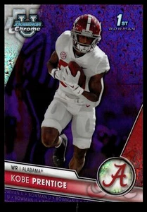 2023 Bowman Chrome University KOBE PRENTICE PURPLE MINI DIAMOND 238/399 #53 - Picture 1 of 2