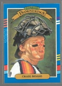 1991 Donruss Diamond Kings Craig Biggio #2 Astros