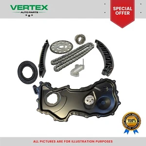 For RENAULT R9M Timing Cover & Timing Chain Kit 1.6 Diesel TRAFIC TALISMAN - NEW - Picture 1 of 3
