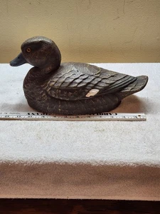 Vintage Ariduk Ente Köder - General Fibre Co. St. Louis MO - Henne Scaup/Bluebill - Bild 1 von 8