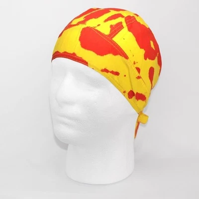 Tie Dye Bandana Calavera Gorra Doo Trapo para Hulk Hogan Hombre Disfraz Foto 1 de 4