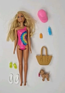 Target Exclusive 2019 BARBIE Doll Lot Blitz From Convertible and Pool Playset  - Picture 1 of 2