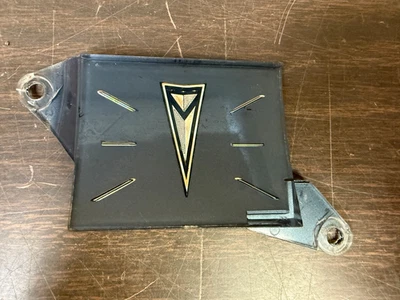 1961? Pontiac Bonneville Ventura Parisienne 1962 tablero reloj borrar placa emblema Foto 1 de 4