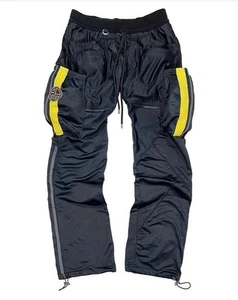 20471120 PAPER X MASTERMIND RECYCOUTURE Cargo Track Pants Archive Japanese - Picture 1 of 7