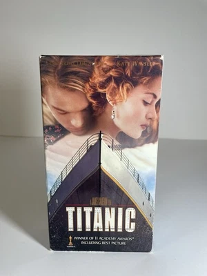 Titanic (VHS, 1998, 2-Tape Set, THX Sound Digitally Mastered) *PRE-OWNED* - Image 1 of 2