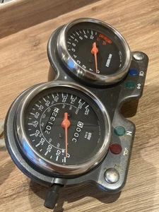 SUZUKI GS500 CLOCKS SPEEDO DIALS REV COUNTER GS500 2008 k7 - Picture 1 of 8