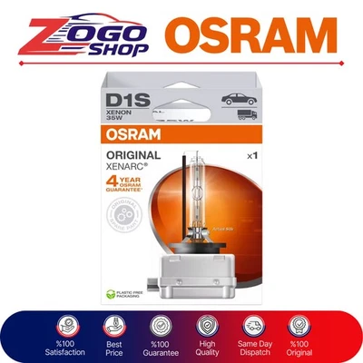 Osram Xenarc 66140 D1S 35W Xenon Headlight ( Single ) - Image 1 of 4