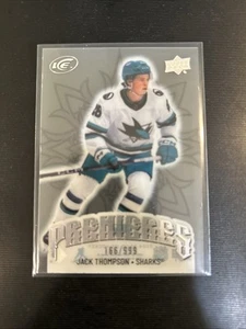 Jack Thompson 2024-25 Upper Deck Ice Rookie RC Premieren #/999 KOSTENLOSER VERSAND #156 - Bild 1 von 2