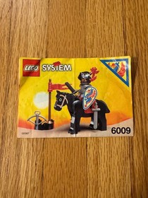 Lego Castle Black Knight (6009) Instruction Booklet Only