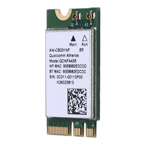 QCA9377 QCNFA435 Card Bluetooth4.1 WiFi Card 433Mbps 802.11AC 2.4G/5Ghz3900 - Afbeelding 1 van 7