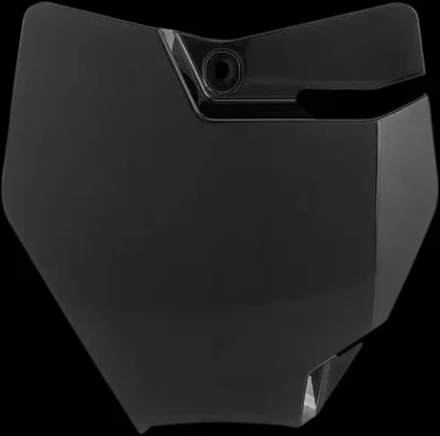 Acerbis Black Front Number Plate for KTM 65 SX 16-23 - Image 1 of 4