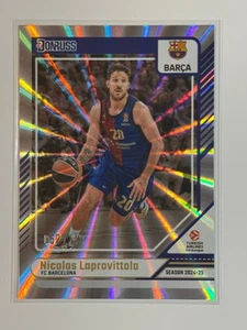 2024-25 Donruss Euroleague Holo Laser #115 Nicolas Laprovittola 052/149 - Picture 1 of 2