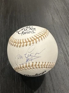 Jim Fregosi Rare Gold Glove Signed Baseball Autographed Phillies d.2014 - Picture 1 of 2