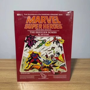 Marvel Super Heroes: Game Adventure The Breeder Bombs TSR #6851 - SEALED - Picture 1 of 2