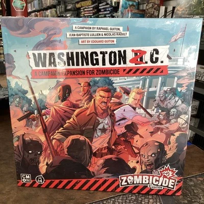 Zombicide 2nd Edition: Washington Z.C. Board Game Campaign Expansion NIB - Image 1 of 4