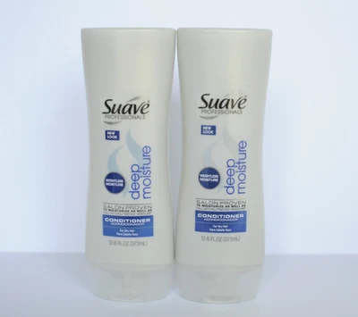 Suave Deep Moisture Weightless Conditioner for Dry Hair 12.6 fl oz Lot of 2 - Image 1 of 3