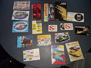 16 catalogues DINKY SOLIDO MATCHBOX CORGY POLITOYS NOREV DIAPET ROSKOPF CIJ - Picture 1 of 19