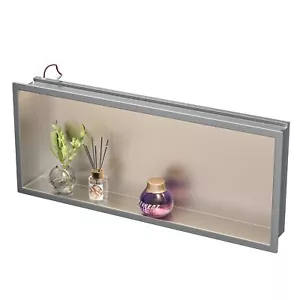 Led Shower Niche 30" X 12" Brushed 304 Stainless Steel with Lighting Waterpro... - Picture 1 of 7