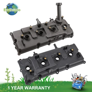 Set(2) Left Right Engine Valve Cover w/ Gaskets For Nissan Armada Infiniti QX56 - Bild 1 von 11