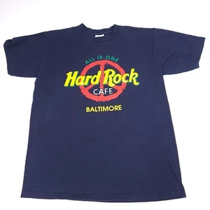 Vintage Hard Rock Cafe Baltimore All Is On Peace Schild - Bild 1 von 5