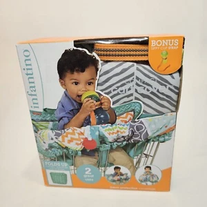 NIB Infantino Compact 2-in-1 Germ Protection Coverage Shopping Cart Cover - Picture 1 of 5