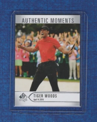 2021 Upper Deck SP Authentic Moments # 65 Tiger Woods - Image 1 of 2