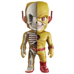 FIGURA DE ARTE DE VINILO DISECCIONADA CON FLASH INVERSO XXRAY x DC COMICS (10 cm) - Imagen 1 de 7