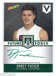 2015 Future Force Green Signature (FFGS24) Darcy TUCKER Fremantle 020/40 - Picture 1 of 1