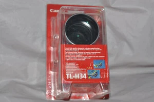New Genuine Canon Tele-Converter TL-H34 1.5x 34mm - Picture 1 of 9