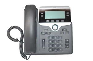 Cisco IP Phone 7841 VoIP-Telefon - Dunkelgrau - Folie noch auf dem Display! - Bild 1 von 2
