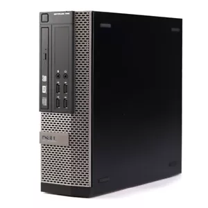 Dell Core i5 Desktop Computer 8GB RAM 1TB HDD Windows 10 Home PC Wi-Fi - Picture 1 of 5