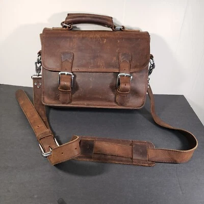 Vagabond Traveler Cowhide Leather Briefcase - Image 1 of 4