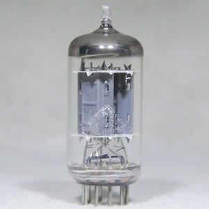 Telefunken ECC82/12AU7 Long Ribbed Plate Diamond Bottom Strong 1959 - Picture 1 of 14