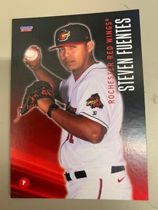 Steven Fuentes Card 2021 Rochester Red Wings Team Card